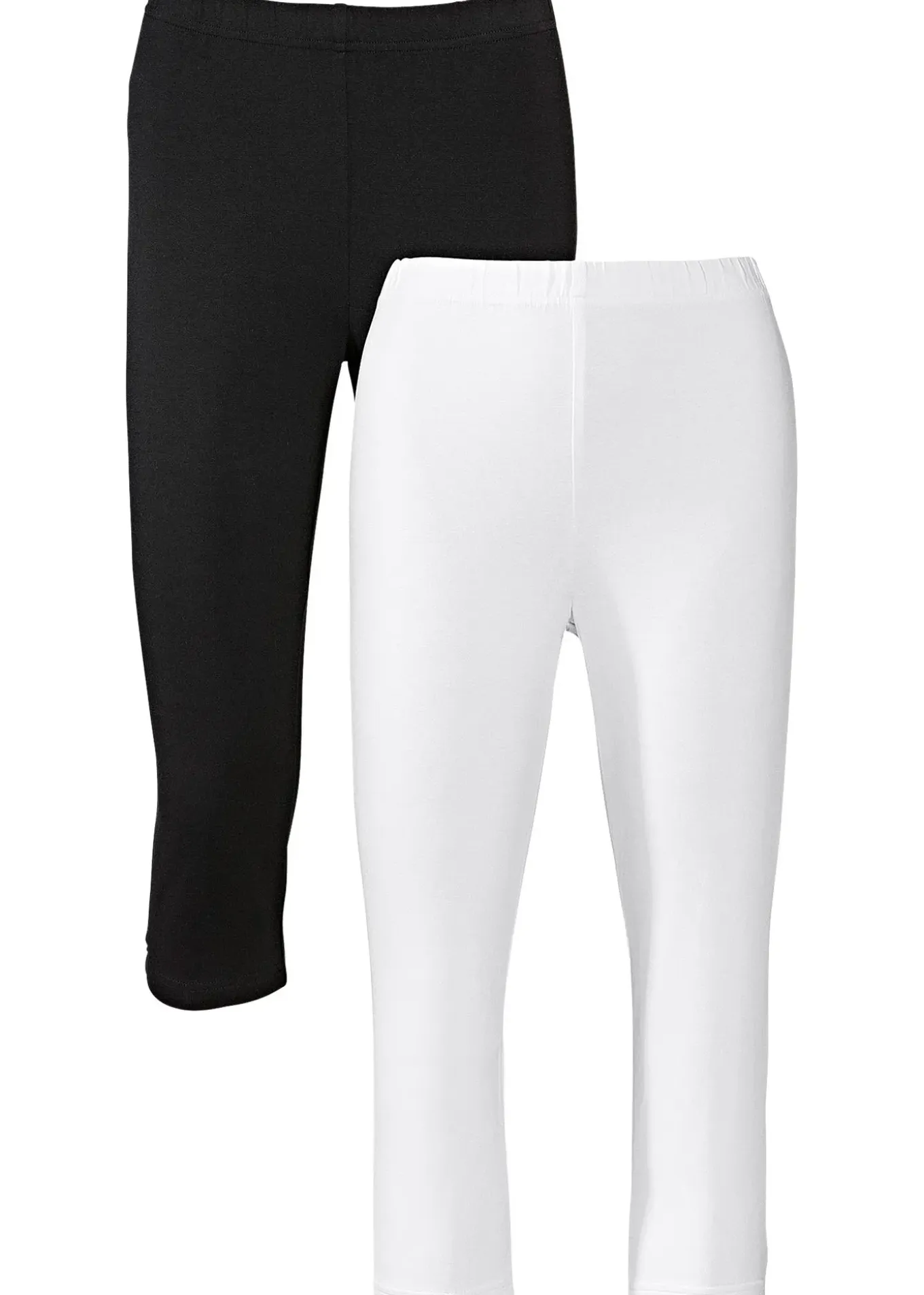 Lot de 2 leggings corsaire étroits
