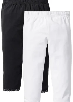 Lot de 2 leggings corsaire