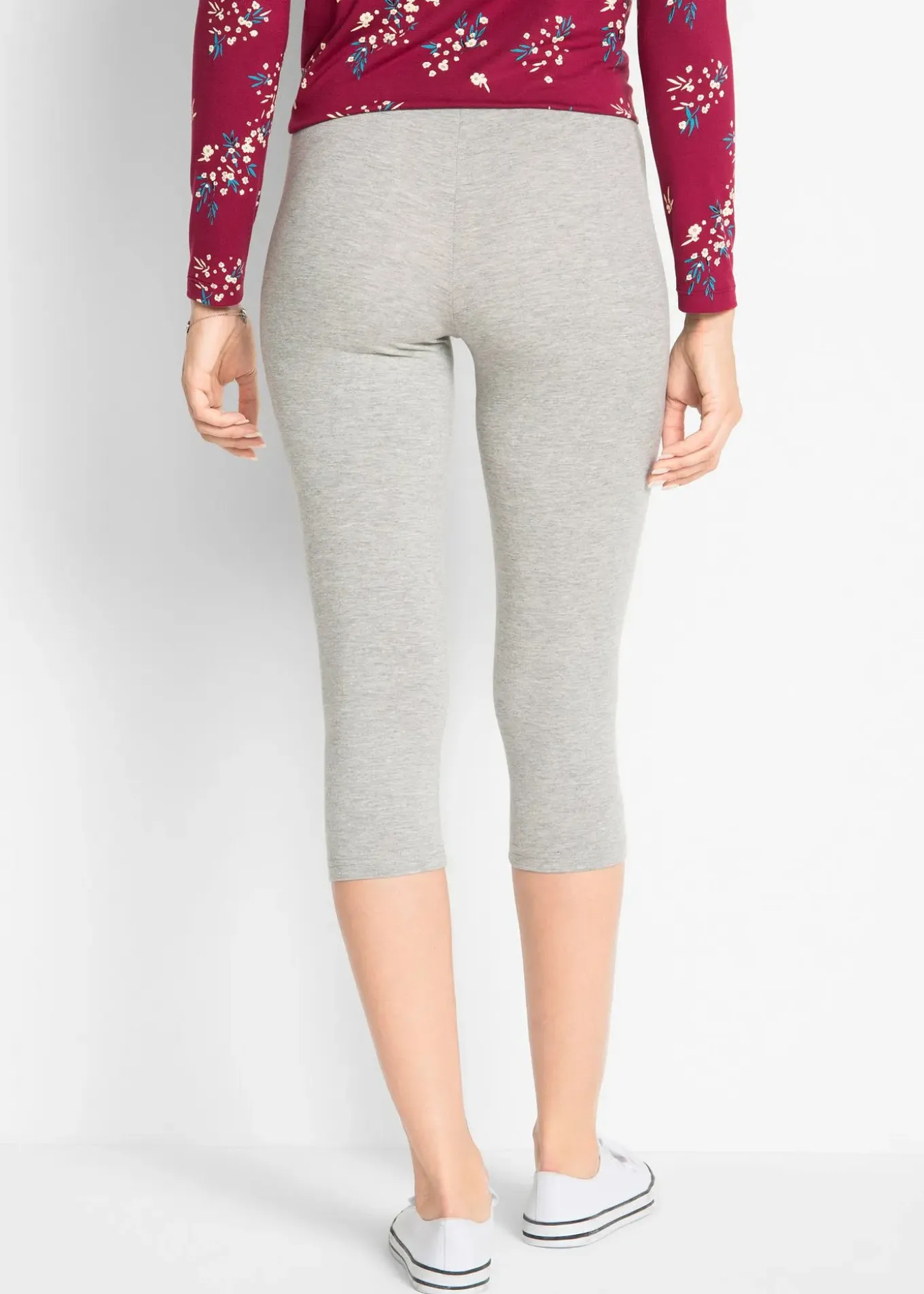 Lot de 2 leggings corsaire étroits