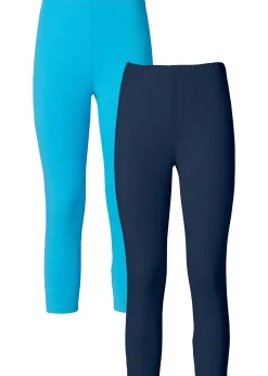 Lot de 2 leggings corsaires