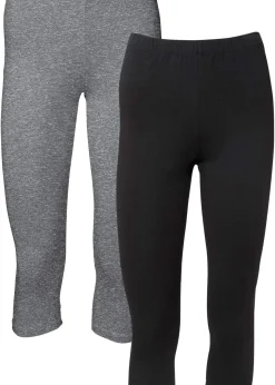 Lot de 2 leggings corsaires