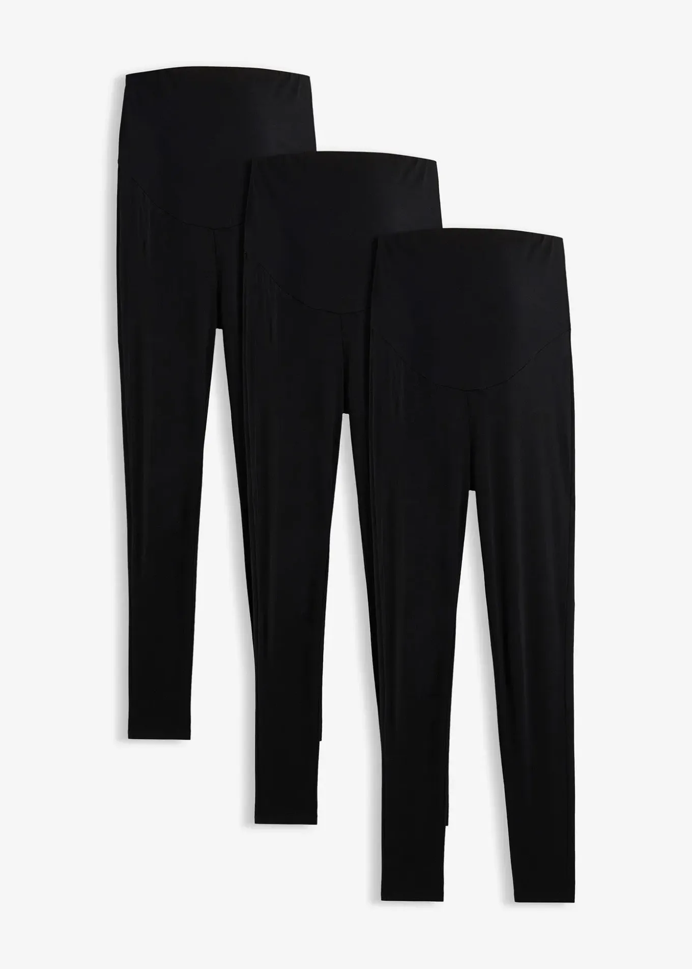 Lot de 3 leggings de grossesse en coton