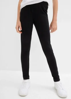 Lot de 3 leggings en coton extensible