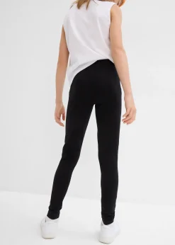 Lot de 3 leggings en coton extensible