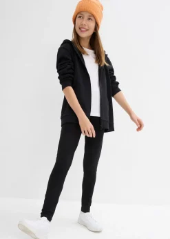 Lot de 3 leggings en coton extensible