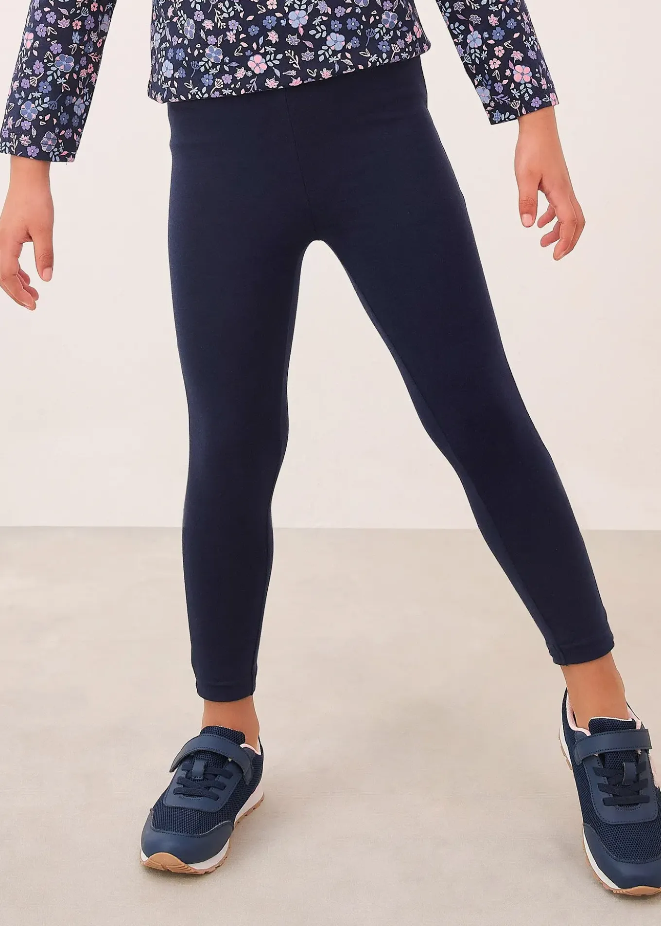 Lot de 5 leggings en coton extensible