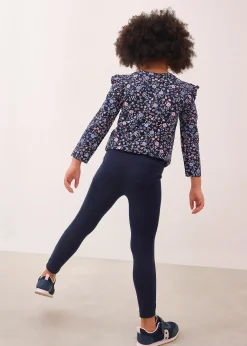 Lot de 5 leggings en coton extensible