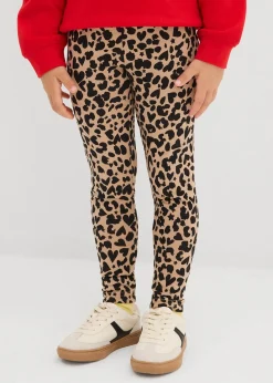 Lot de 2 leggings en coton extensible