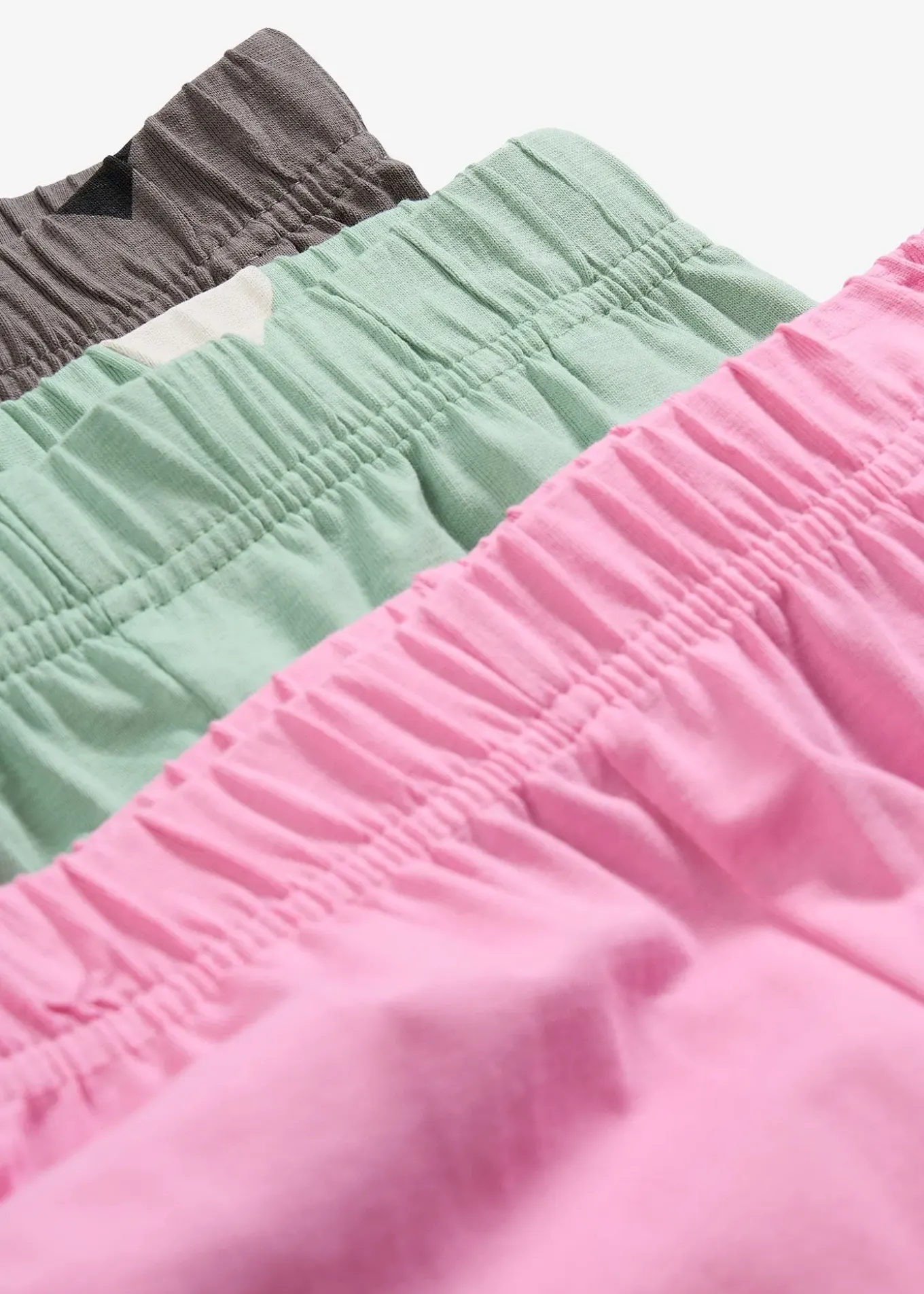 Lot de 3 leggings en coton extensible