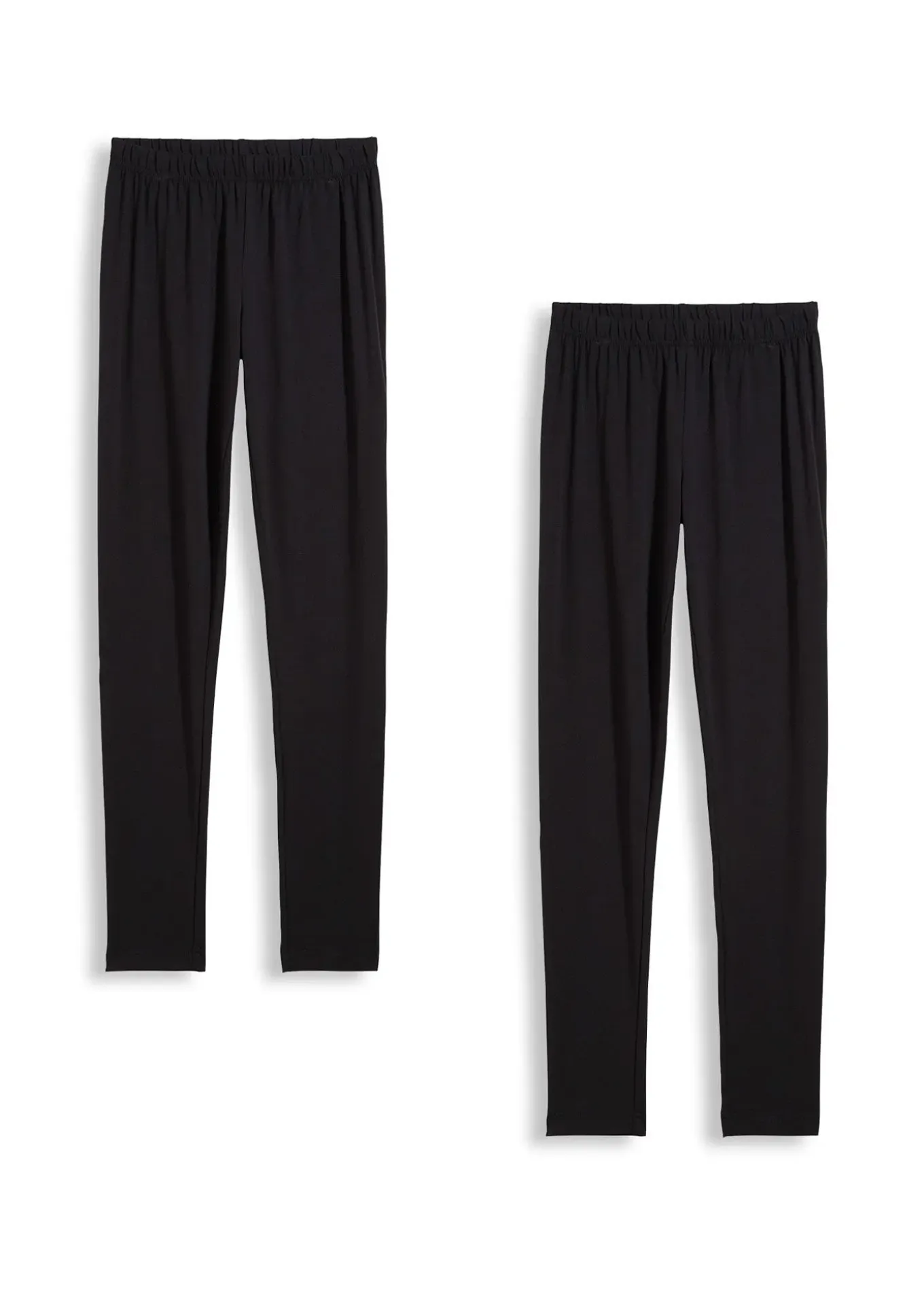 Lot de 2 leggings en matière élastique