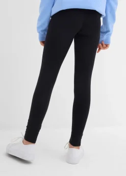 Lot de 3 leggings thermiques en coton extensible