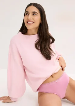 Lot de 4 maxi slips avec dentelle