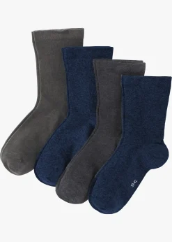 Lot de 4 paires de chaussettes à bord non comprimant