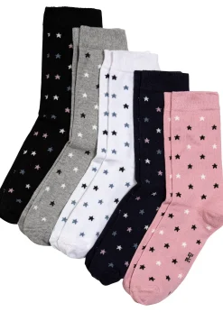 Lot de 5 paires de chaussettes avec coton