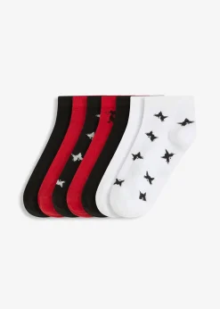 Lot de 7 paires de chaussettes courtes coton majoritaire