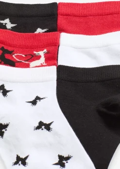 Lot de 7 paires de chaussettes courtes coton majoritaire