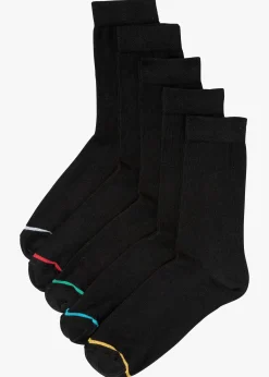 Lot de 5 paires de chaussettes en coton majoritaire
