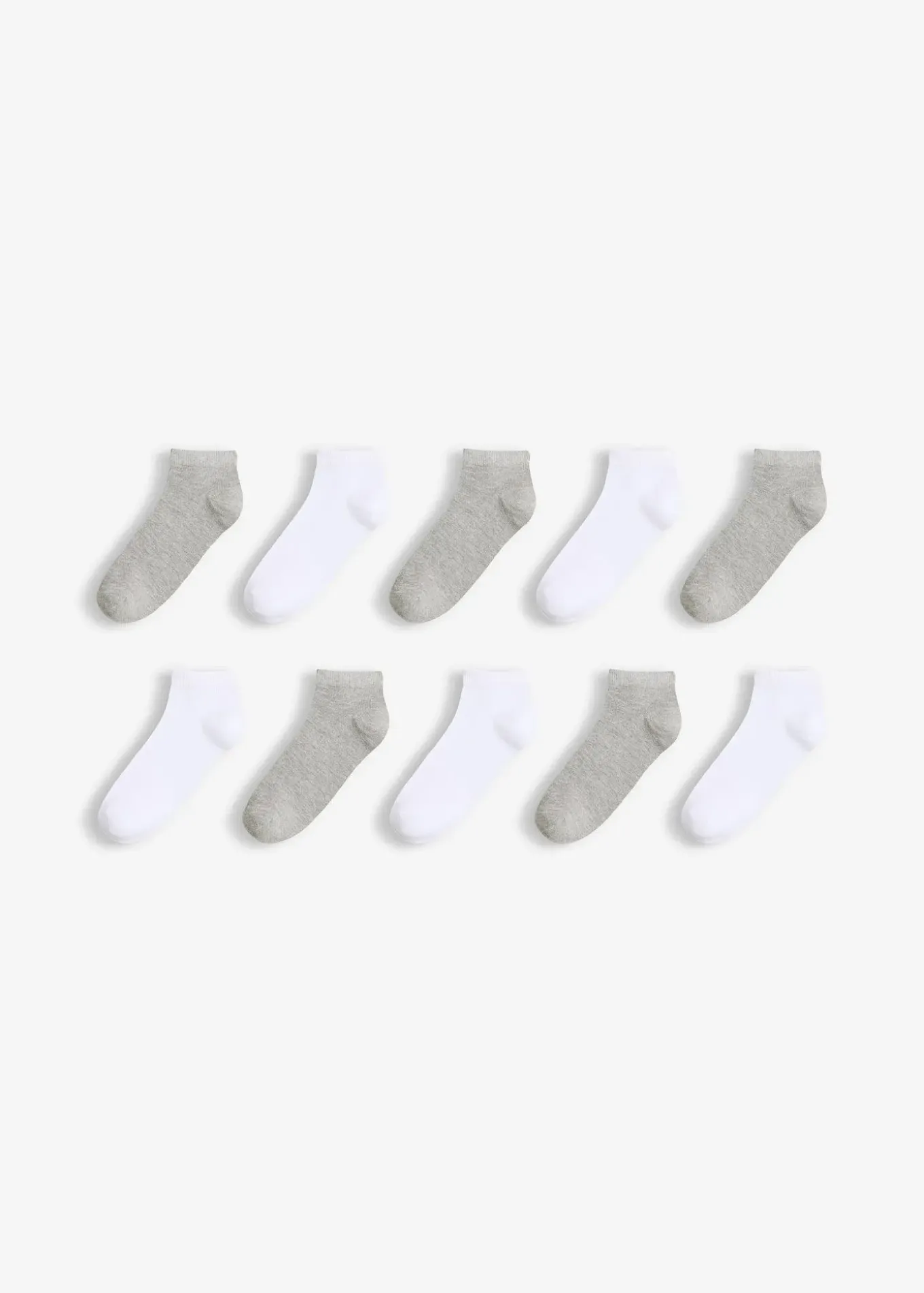Lot de 10 paires de chaussettes courtes