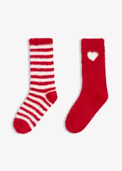 Lot de 2 paires de chaussettes douillettes