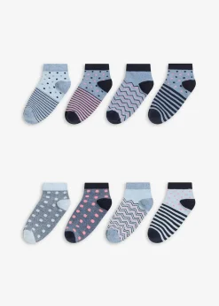 Lot de 8 paires de socquettes coton