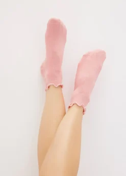 Lot de 6 paires de socquettes en coton majoritaire