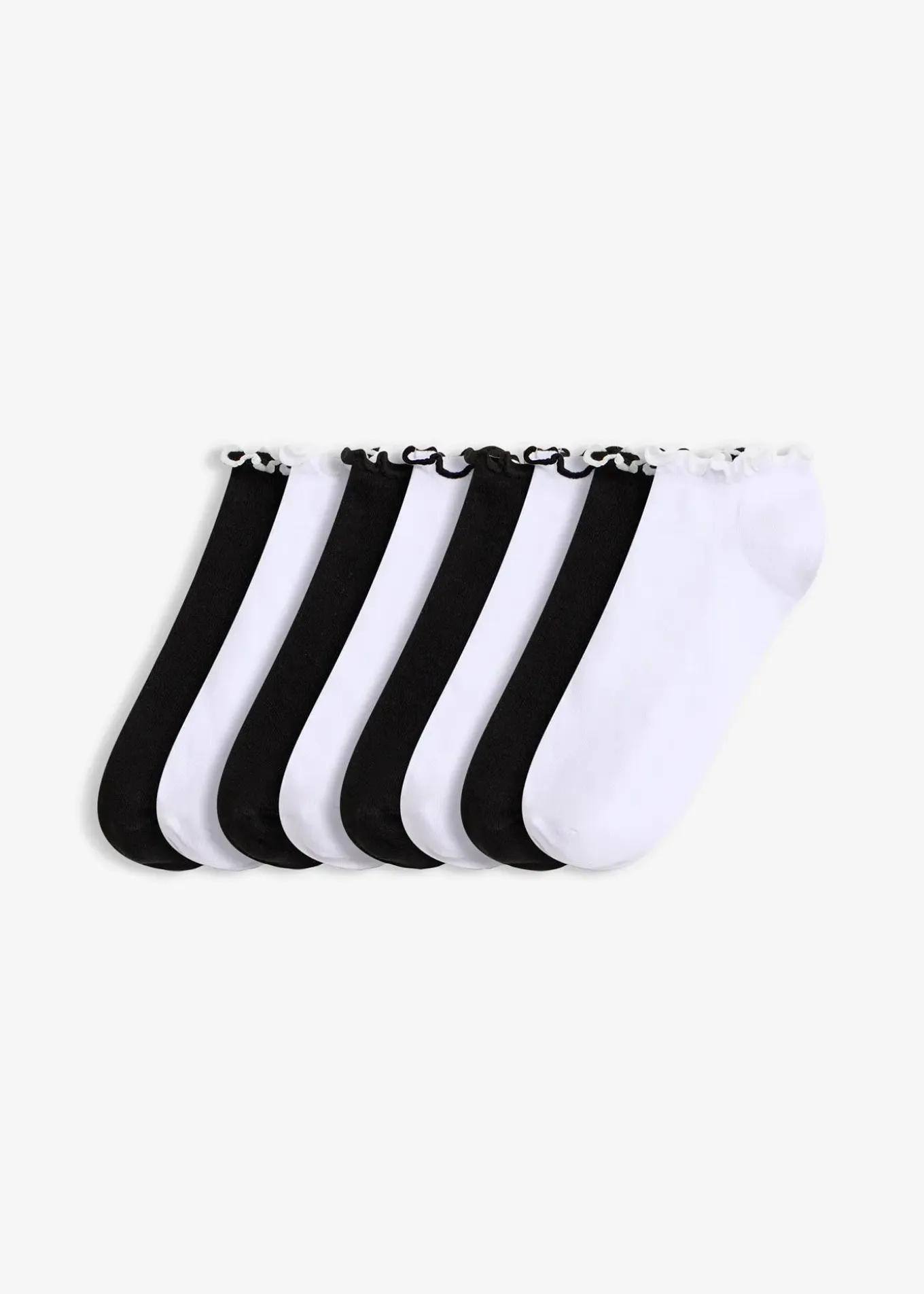 Lot de 8 paires de socquettes coton