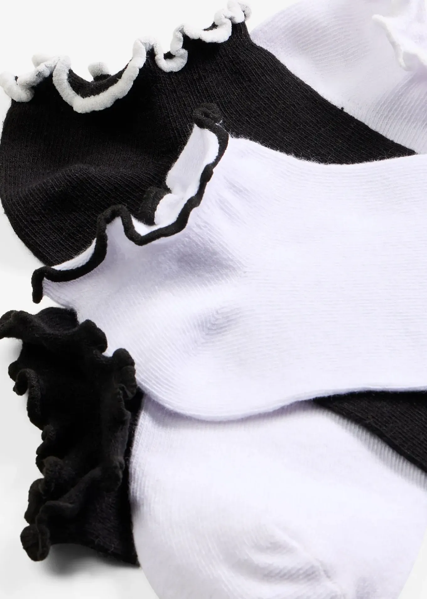 Lot de 8 paires de socquettes coton