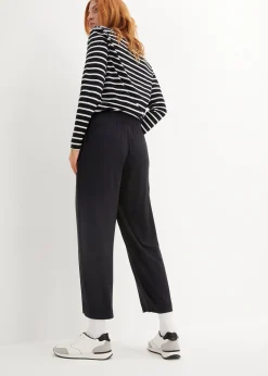 Lot de 2 pantalons 7/8 en jersey à taille haute