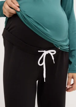 Lot de 2 pantalons de grossesse en matière sweat