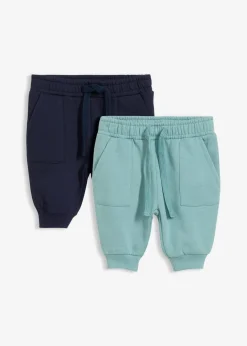 Lot de 2 pantalons de jogging 100% coton