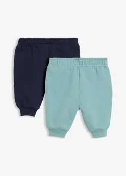 Lot de 2 pantalons de jogging 100% coton