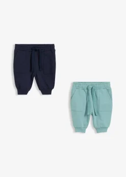 Lot de 2 pantalons de jogging 100% coton