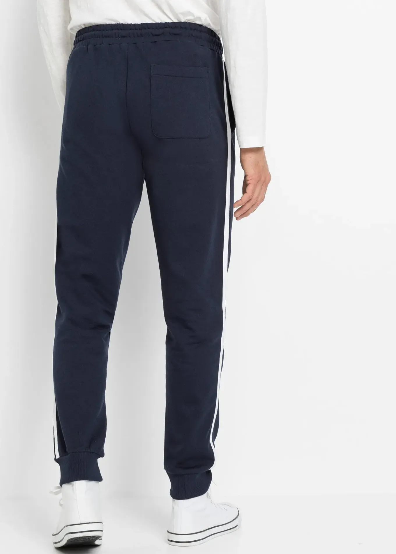Lot de 2 pantalons de jogging à détails contrastants