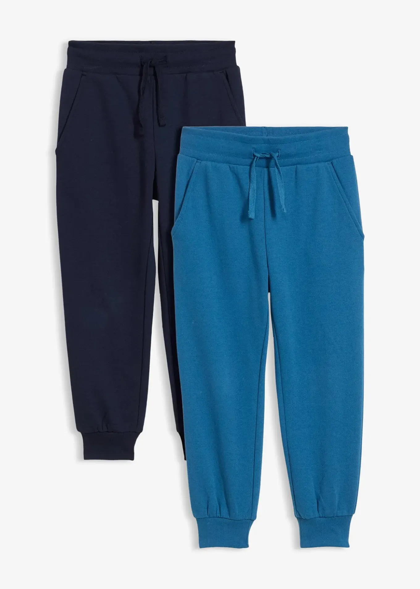 Lot de 2 pantalons de jogging doux en coton mélangé