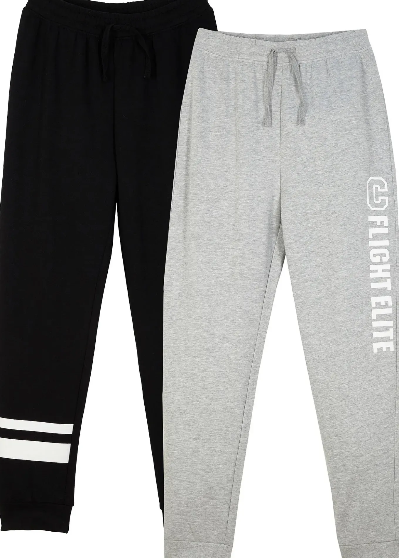 Lot de 2 pantalons de jogging en coton mélangé doux