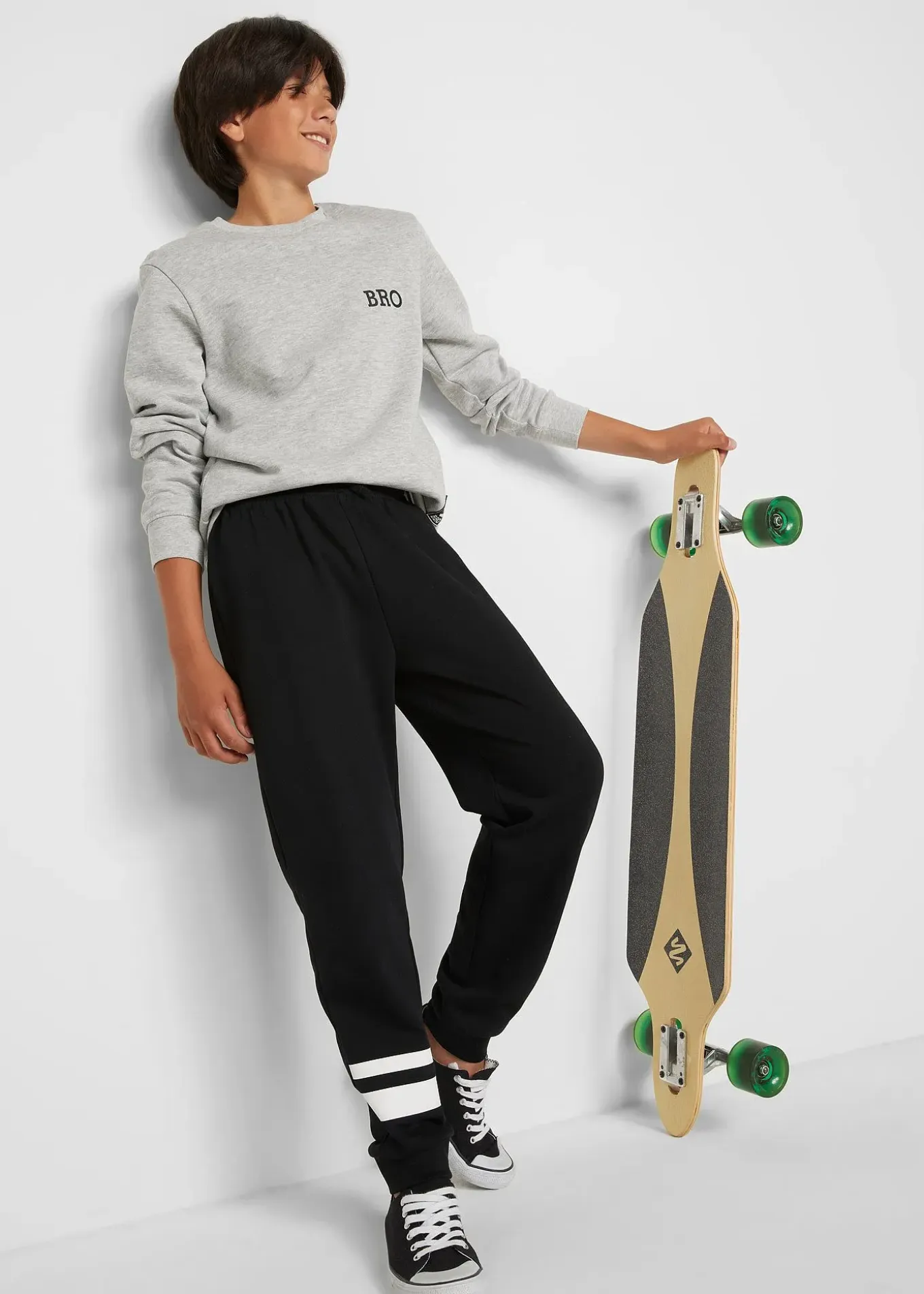 Lot de 2 pantalons de jogging en coton mélangé doux