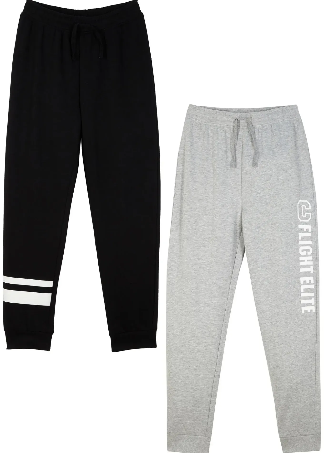 Lot de 2 pantalons de jogging en coton mélangé doux