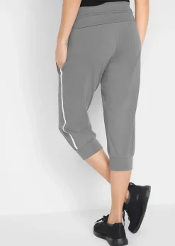 Lot de 2 pantalons de jogging en coton, longueur 3/4