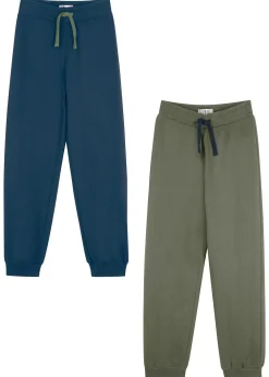 Lot de 2 pantalons de jogging 100% coton