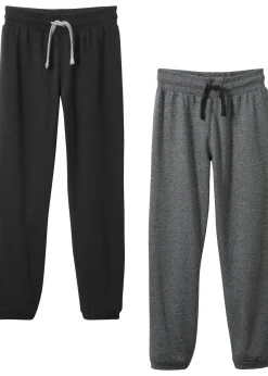 Lot de 2 pantalons de jogging 100% coton