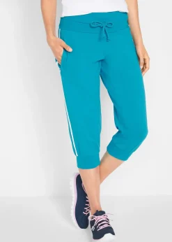 Lot de 2 pantalons de jogging en coton, longueur 3/4