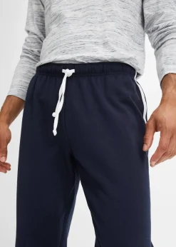 Lot de 2 pantalons de jogging amples à détails contrastants