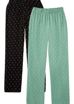 Lot de 2 pantalons de pyjama 100% coton