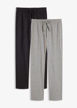 Lot de 2 pantalons de pyjama à poches latérales