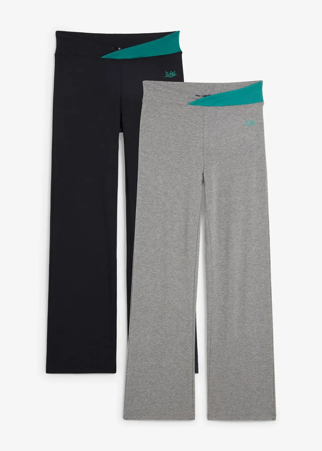 Lot de 2 pantalons de sport, bootcut