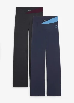 Lot de 2 pantalons de sport, bootcut