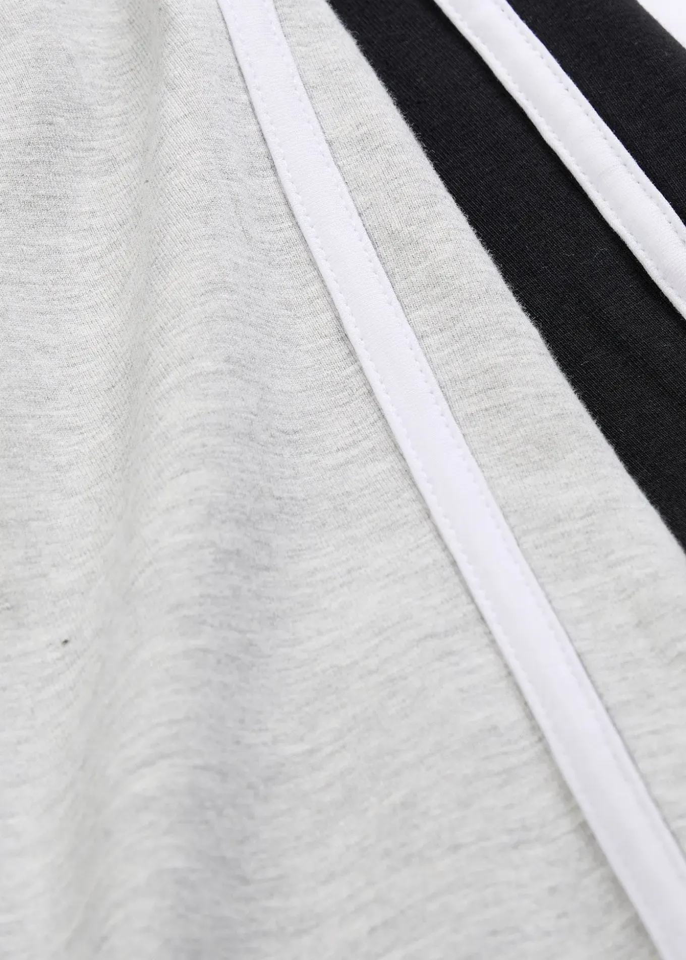 Lot de 2 pantalons en jersey de coton extensible