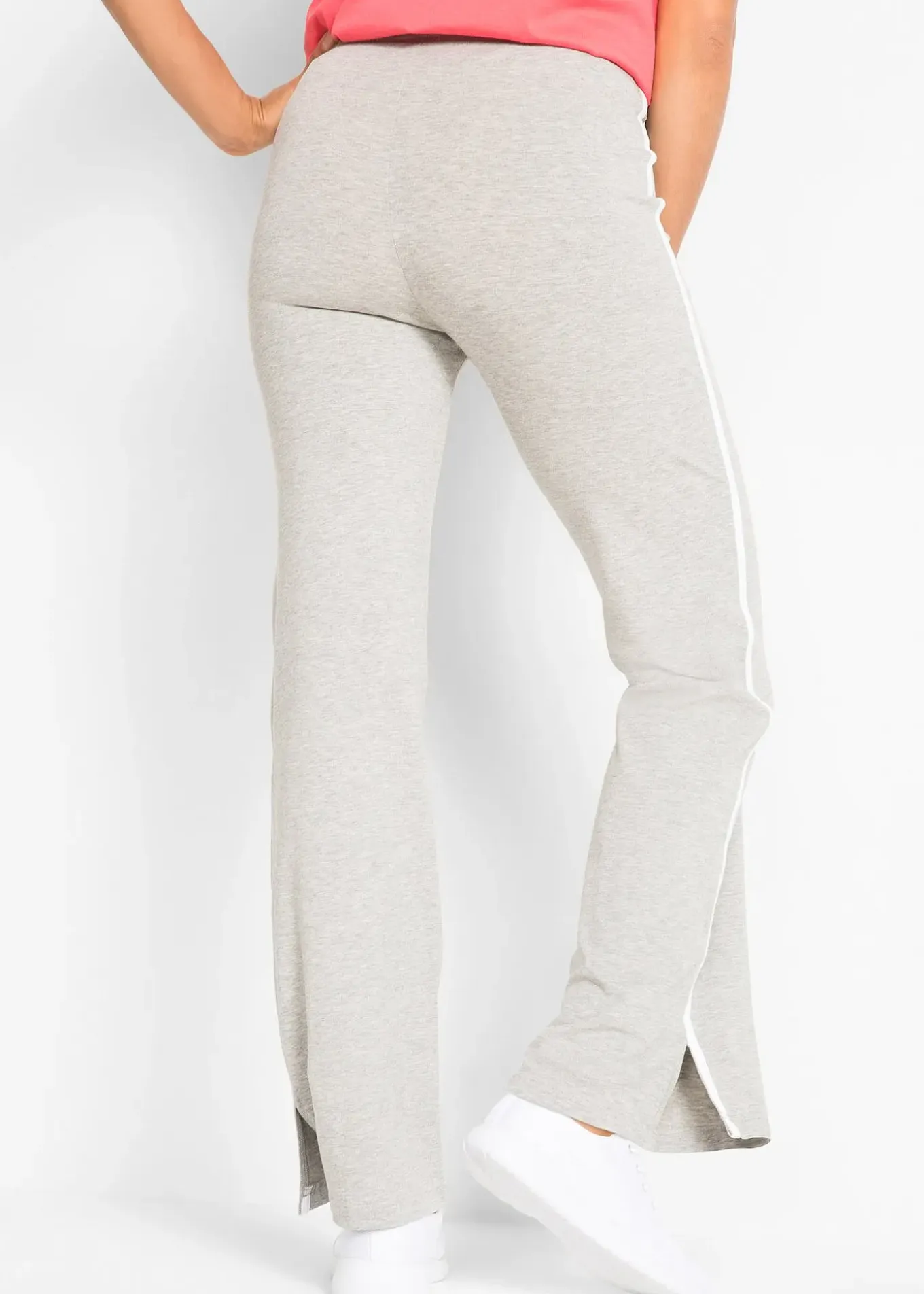 Lot de 2 pantalons en jersey coton extensible