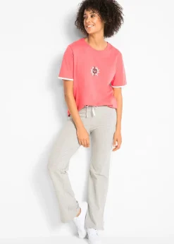 Lot de 2 pantalons en jersey coton extensible