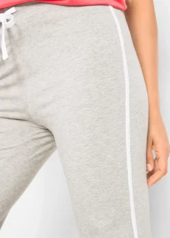 Lot de 2 pantalons en jersey coton extensible